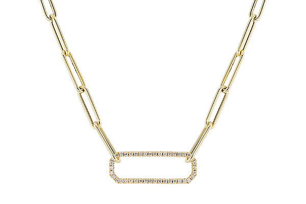 A273-73355: NECKLACE .50 TW (17 INCHES)
