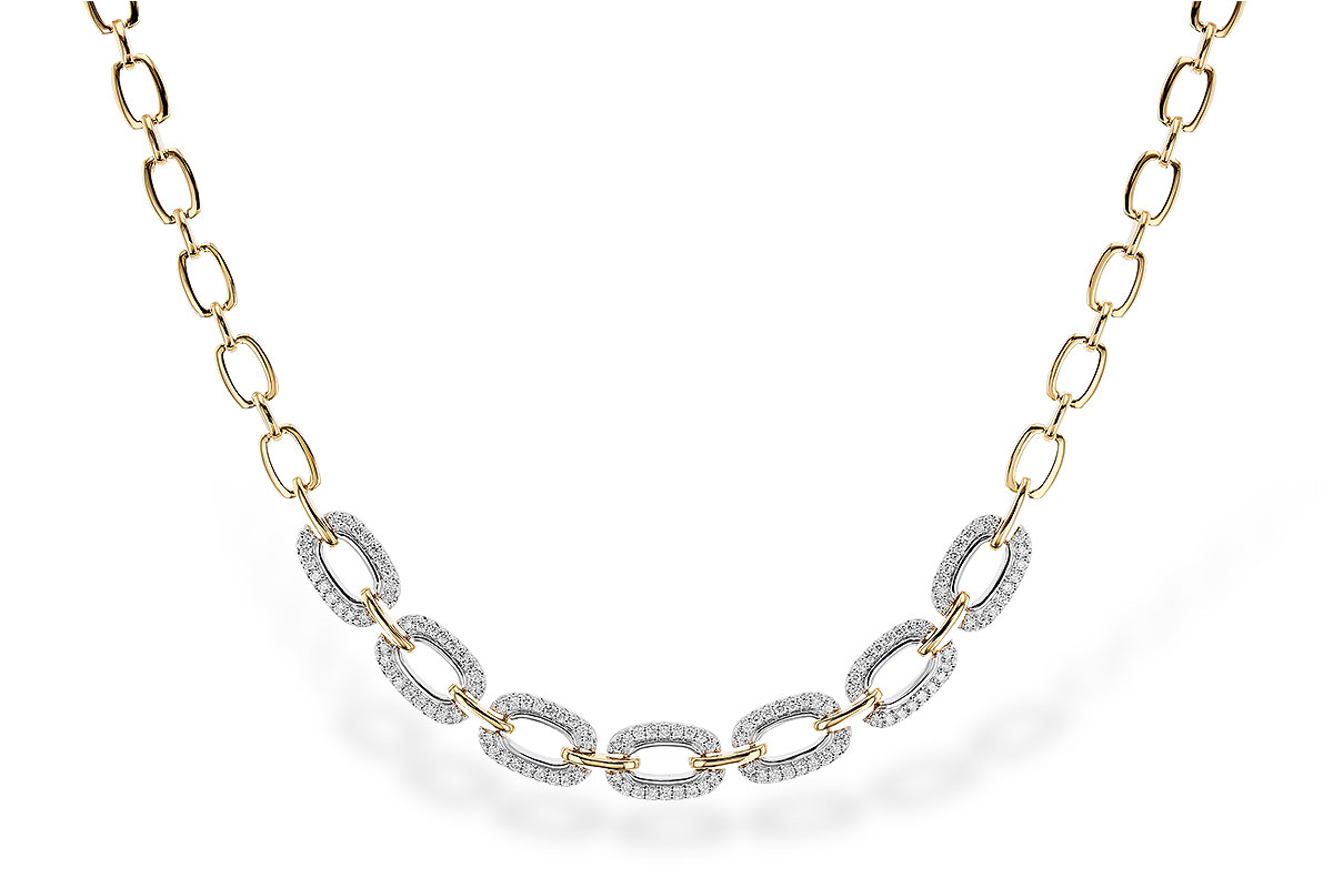 D273-74200: NECKLACE 1.95 TW (17 INCHES)