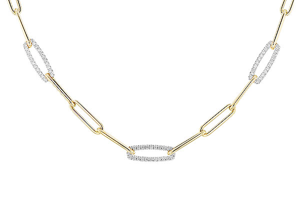 E273-73355: NECKLACE .75 TW (17 INCHES)