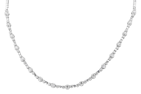 G273-75118: NECKLACE 3.00 TW (17 INCHES)