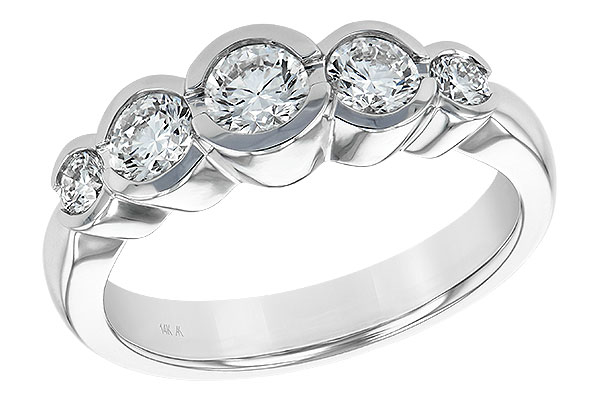 H092-87854: LDS WED RING 1.00 TW