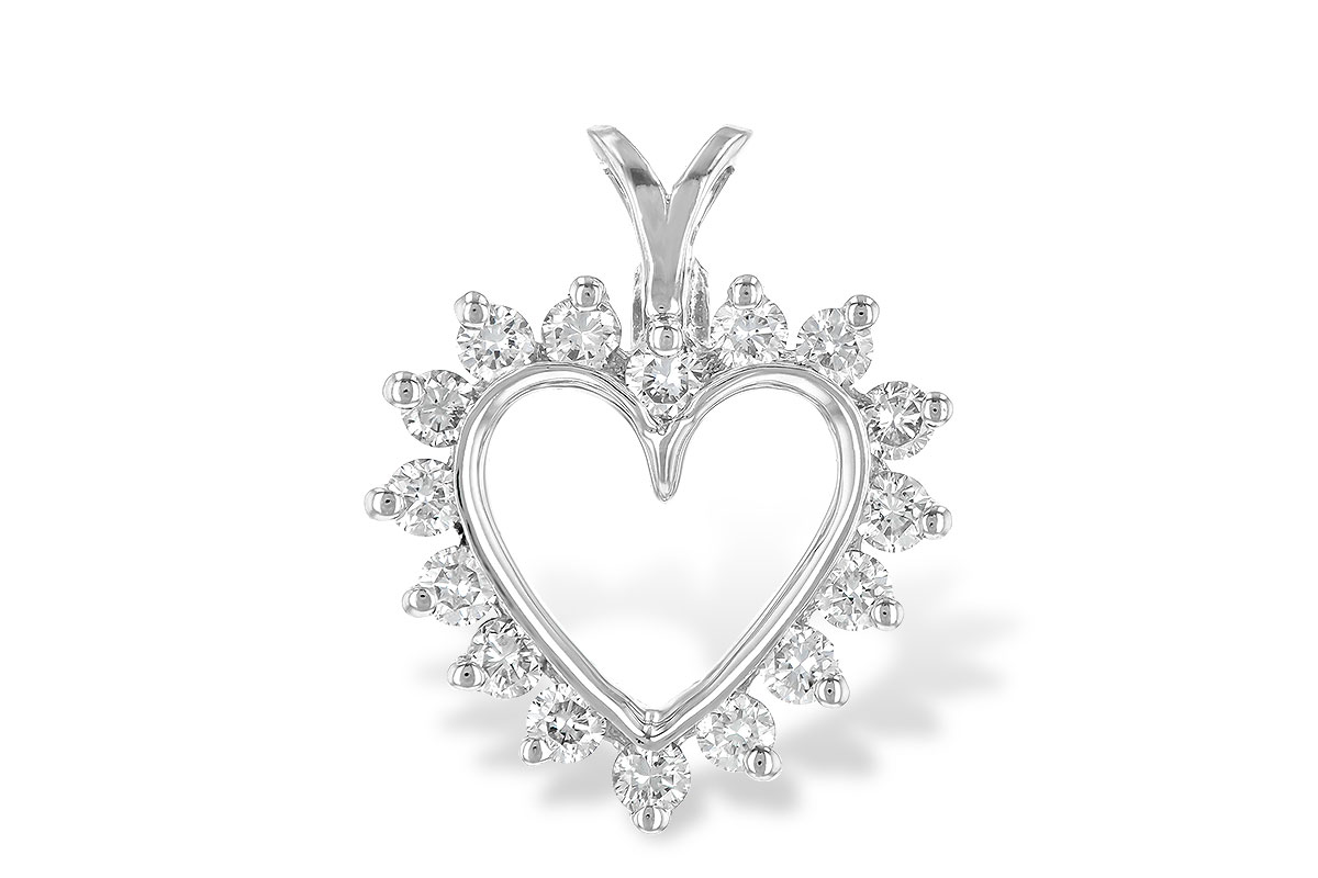 B006-48809: HEART PENDANT .45 TW