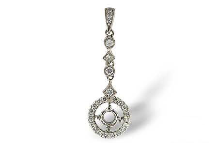 B006-49646: SEMI PENDANT .27 TW