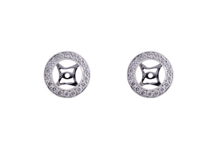 B183-78746: EARRING JACKET .32 TW (FOR 1.50-2.00 CT TW STUDS)