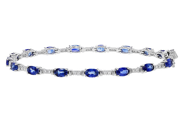 B274-66082: BRACELET 4.92 SAPPHIRE 5.24 TGW (7")