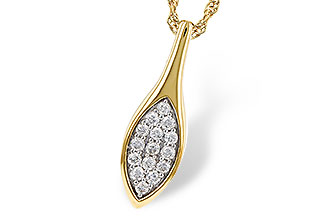 B274-70628: NECKLACE .20 TW