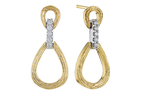 C274-65118: EARRINGS .07 TW