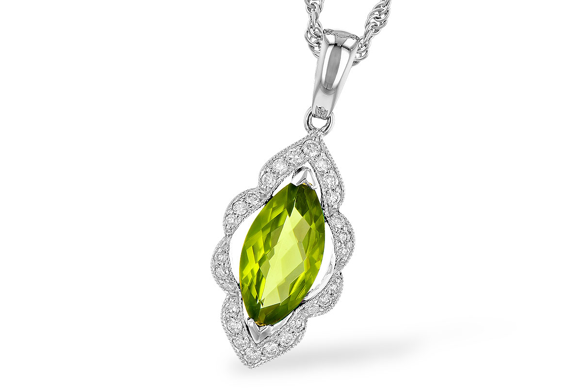 E190-15155: NECK .94 PERIDOT 1.05 TGW
