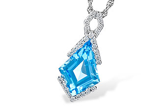 E272-84182: NECK 2.40 BLUE TOPAZ 2.53 TGW