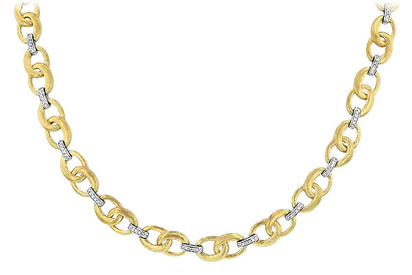 G189-25100: NECKLACE .60 TW (17 INCHES)