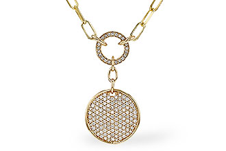 G274-66018: NECKLACE .92 TW (17")