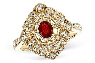H272-85118: LDS RG .42 RUBY .80 TGW (5x4MM RUBY)
