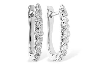 H273-76018: EARRINGS .25 TW