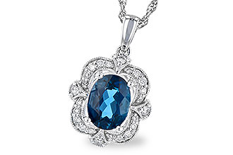 K272-88754: NECK 1.35 LONDON BLUE TOPAZ 1.50 TGW