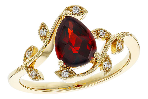 K274-70572: LDS RG 1.34 GARNET 1.40 TGW (8x6MM GAR)