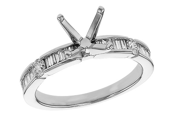 K274-72436: LDS SEMI DIA RG .23 TW BAG .40 TW