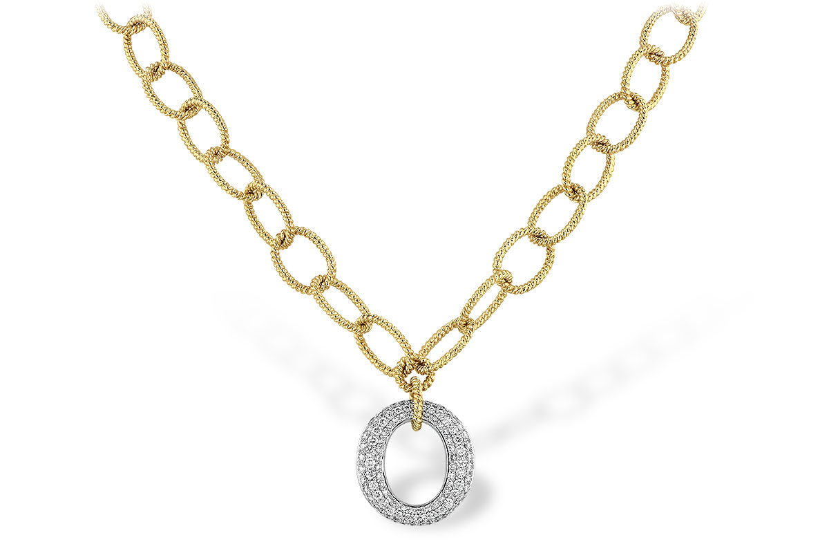 L190-10572: NECKLACE 1.02 TW (17 INCHES)