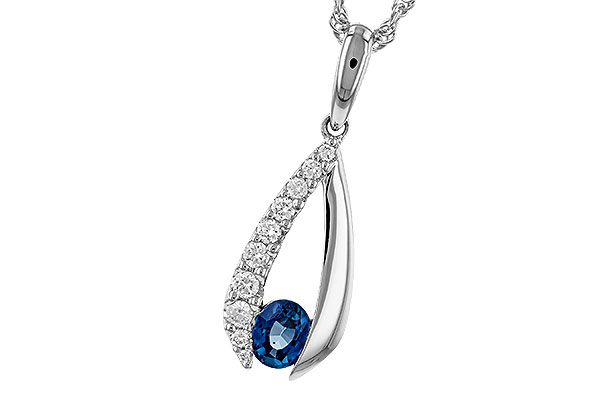 M274-69636: NECKLACE .38 SAPP .54 TGW (5x4 SAPP)