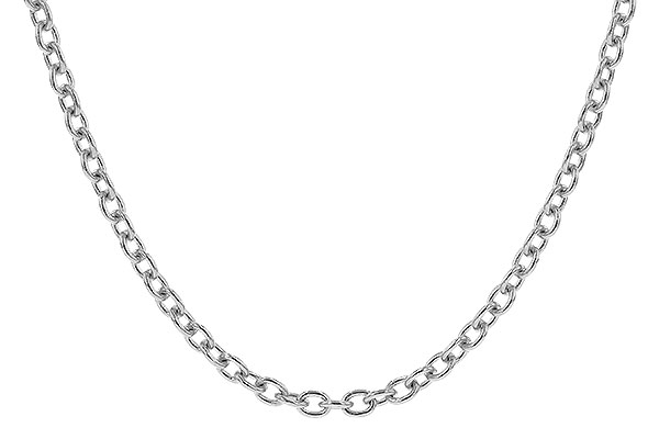 A273-79664: CABLE CHAIN (22IN, 1.3MM, 14KT, LOBSTER CLASP)